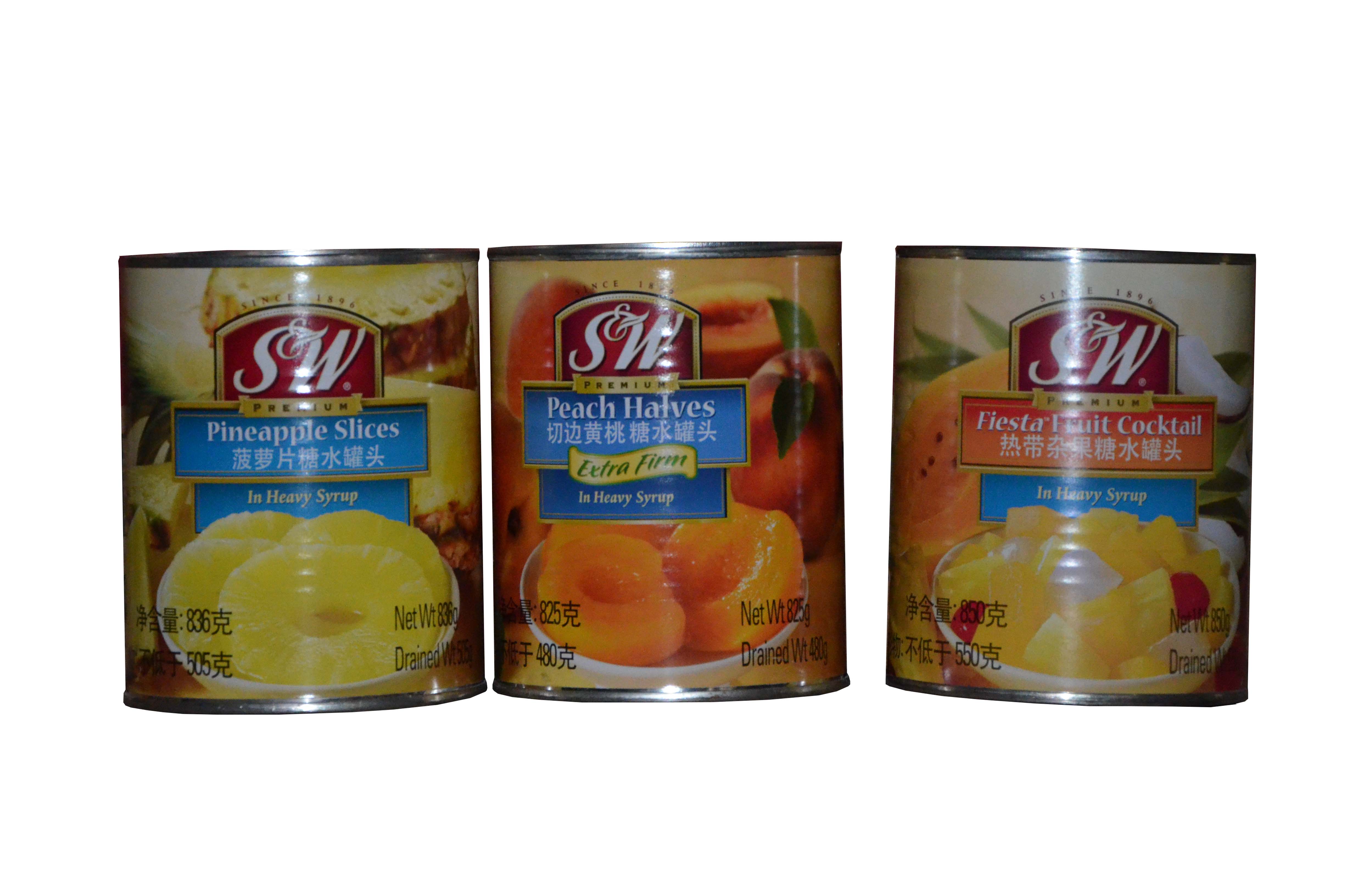 S & W canned